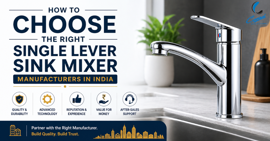 Single Lever Sink Mixer Manufacturers in India