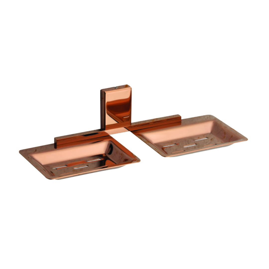 Cube Rose Gold Bathroom Accessories Manufacturers