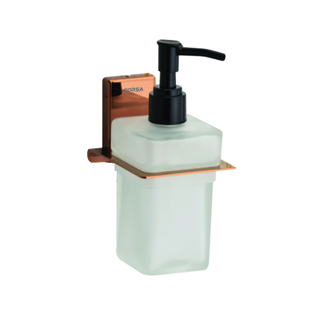 Cube Rose Gold Bathroom Accessories Manufacturers